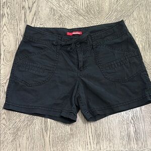 UNIONBAY Black Cargo Shorts Casual Style
